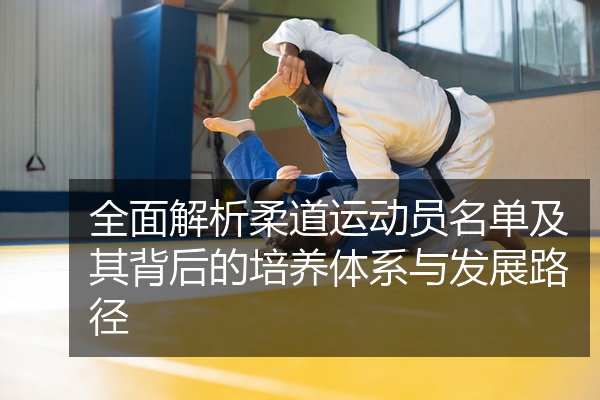 全面解析柔道运动员名单及其背后的培养体系与发展路径